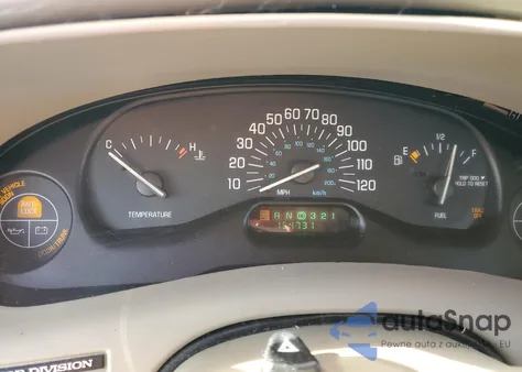 2001 Buick Century Limited from USA, damaged, VIN 2G4WY55J811147086